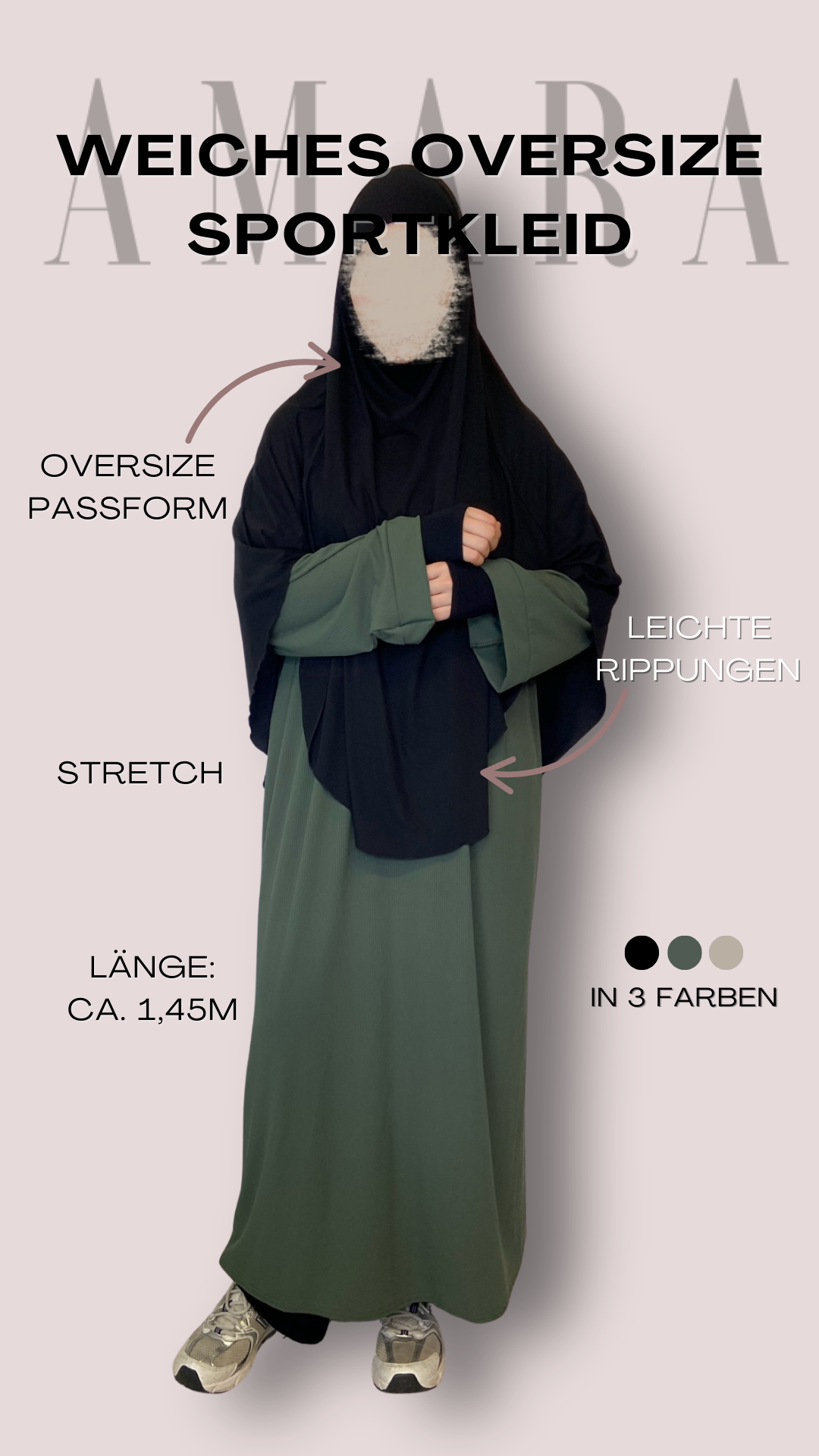 Stretchige Sportabaya