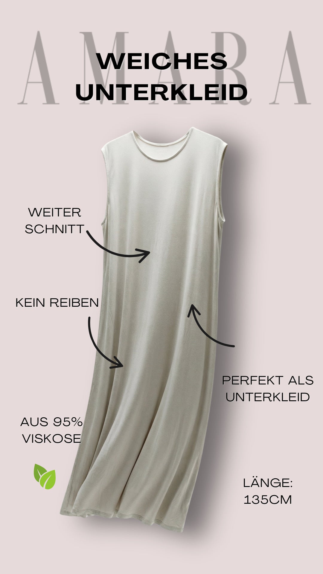 Weiches Unterkleid