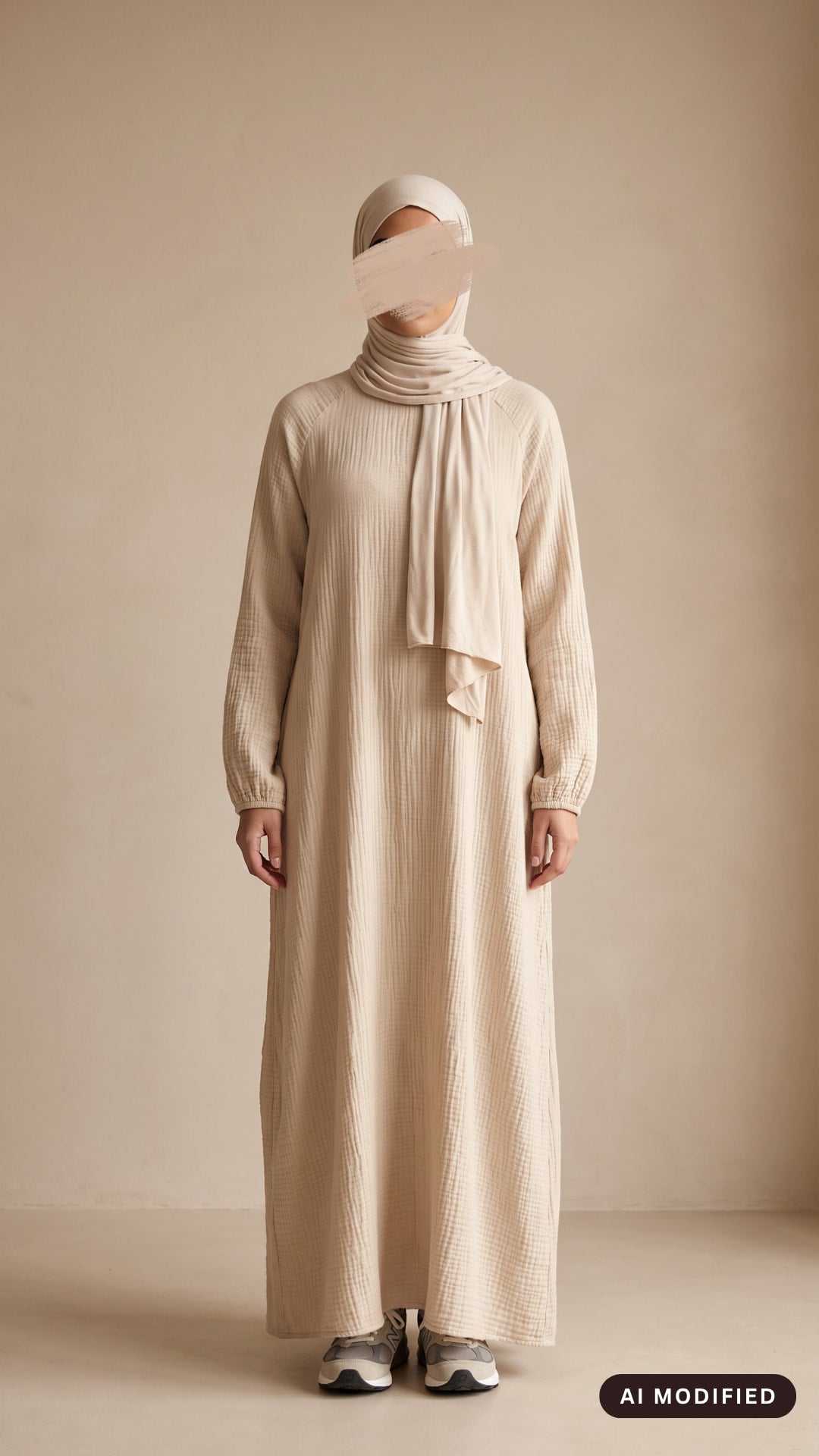 Classy Musselin Abaya Lina
